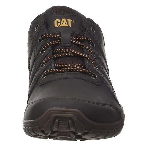 Caterpillar Instruct Mens Cat Coffee Brown Casual Shoes Trainers