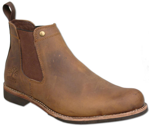 crazy horse chelsea boots