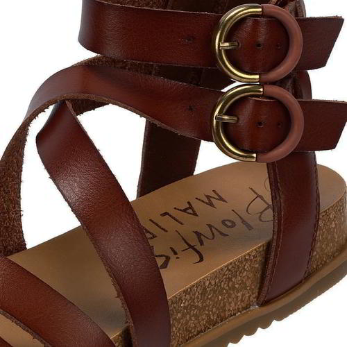 Blowfish Malibu Fandie Womens Vegan Gladiator Sandals Dark Brown Size 5-8 - Picture 15 of 21
