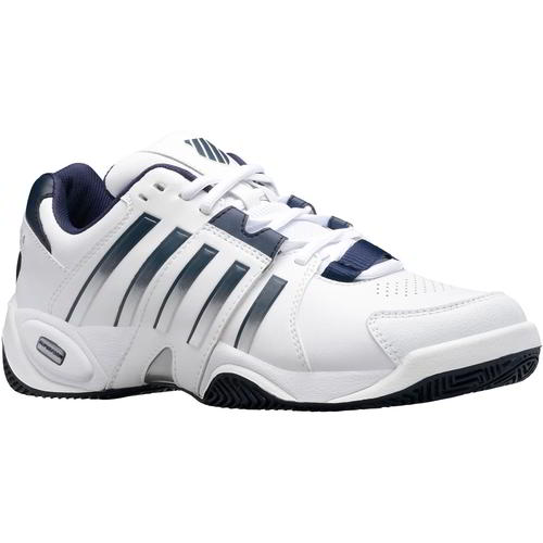 K-Swiss Accomplish IV Mens White Tennis Shoes Trainers Size 8-12