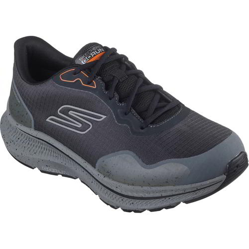 Skechers Mens Go Run Consistent 2.0 Peidmont Waterproof Mens Trainers Shoes Grey