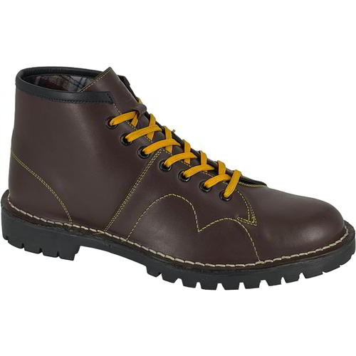 Original Monkey Boots Leather Mens and Womens Retro 80s Grafters Unisex Shoes 