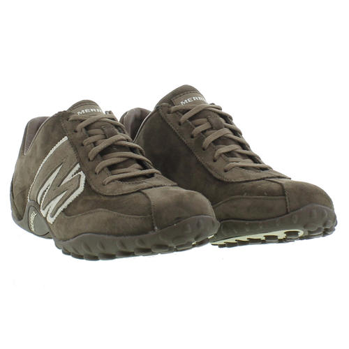 Merrell Sprint Blast Zapatillas para hombre de cuero marrón Merrell Sprint Blast Zapatillas para hombre de cuero marrón