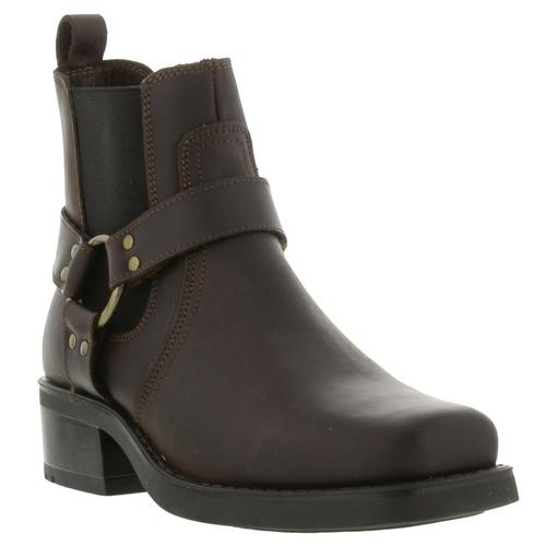 cowboy biker ankle boot