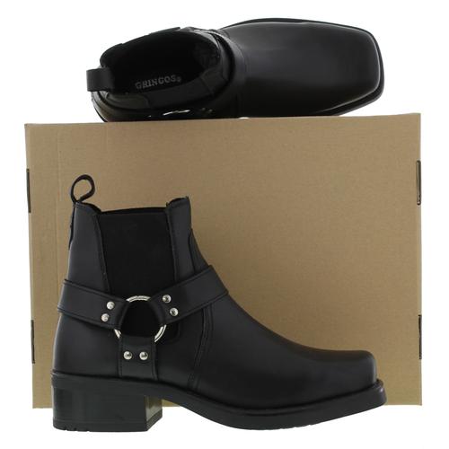 cowboy biker ankle boot