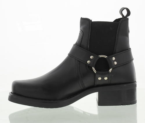 cowboy biker ankle boot