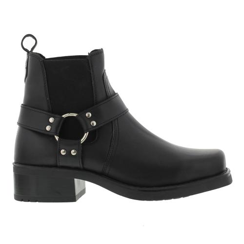 cowboy biker ankle boot