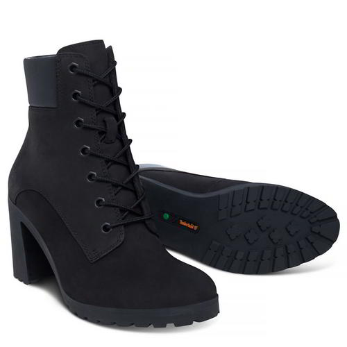 black lace up boots size 6