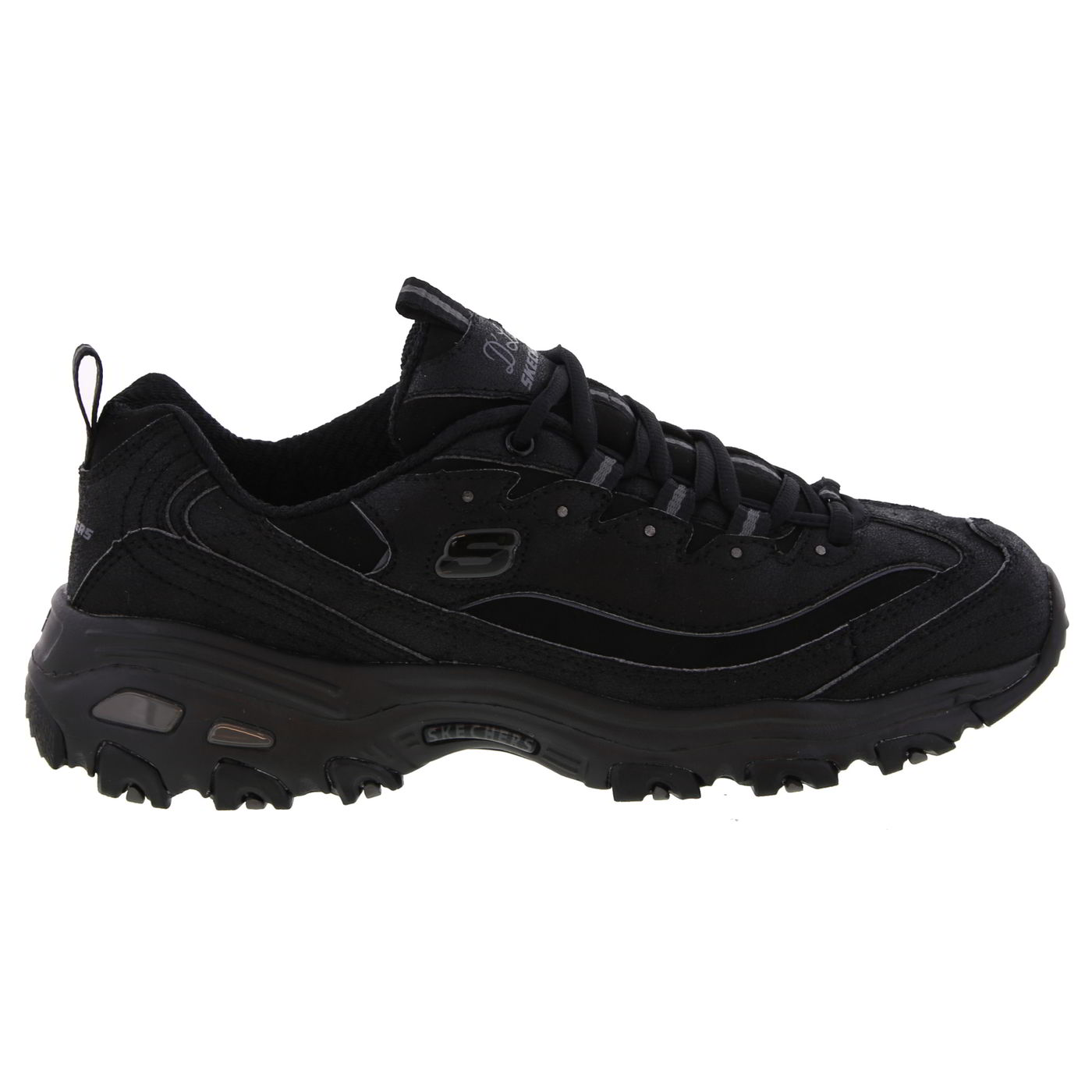 ladies black skechers