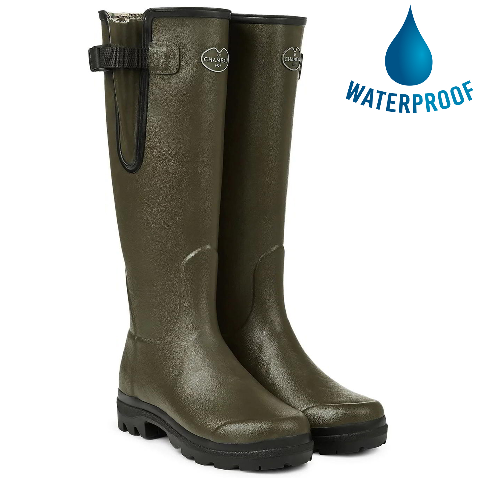 chameau mens wellies