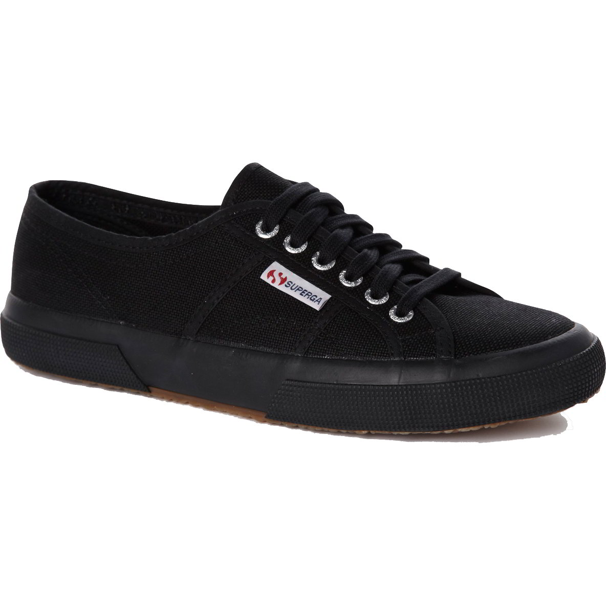 superga black canvas