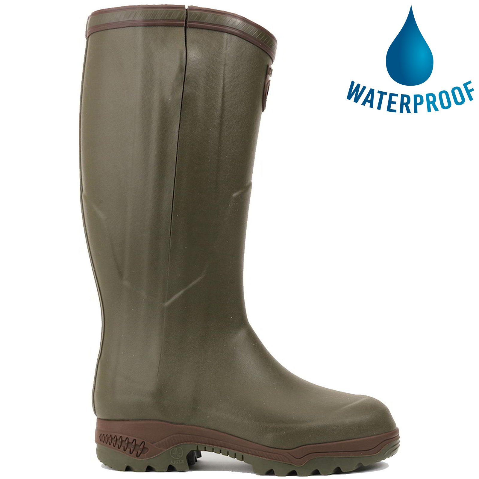 New Mens Wellies Wellington Work Boots Fur Lined Rain Shoes Long Boots Size