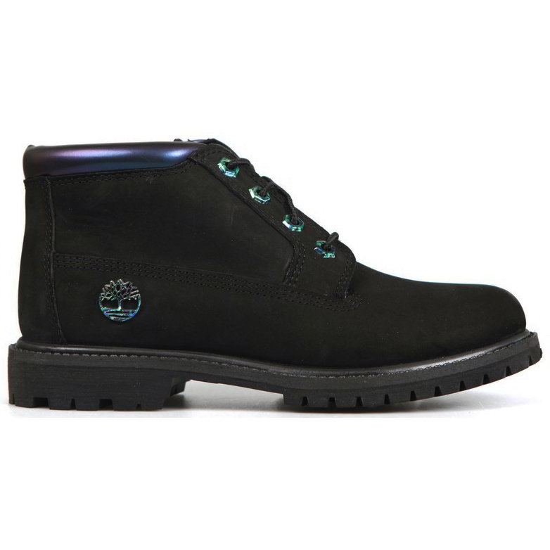 womens timberland black nellie chukka double boots