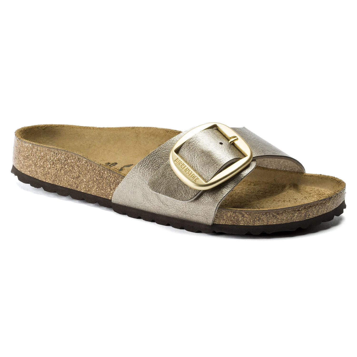 birkenstock silver buckle