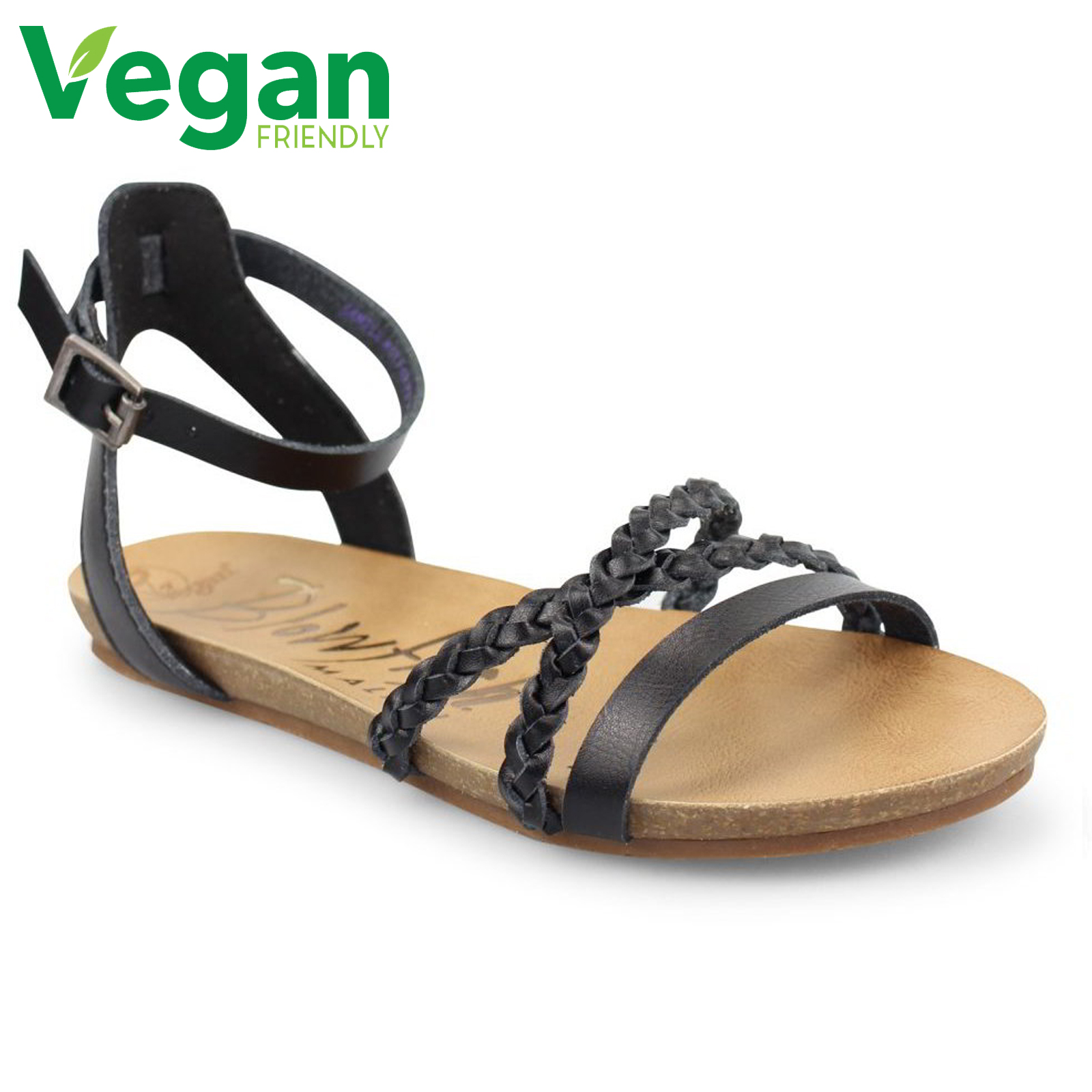 ladies black gladiator sandals