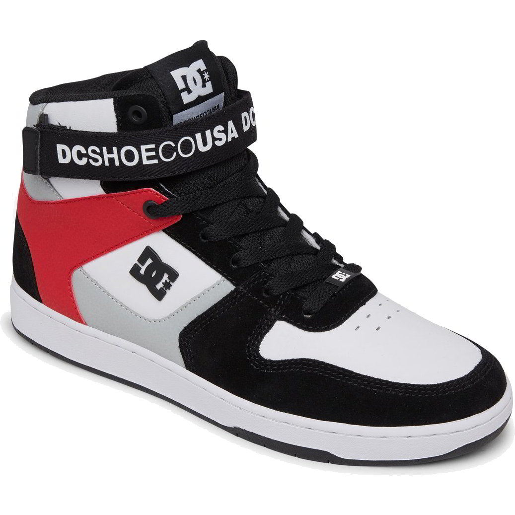 black dc high tops