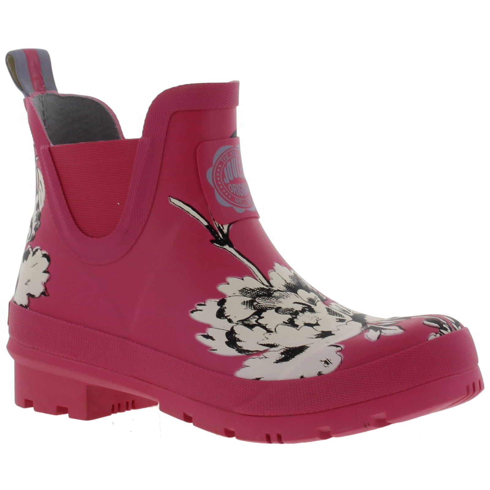 Joules Wellibobs Womens Ankle Wellington Boots Black Blue Pink Wellies ...