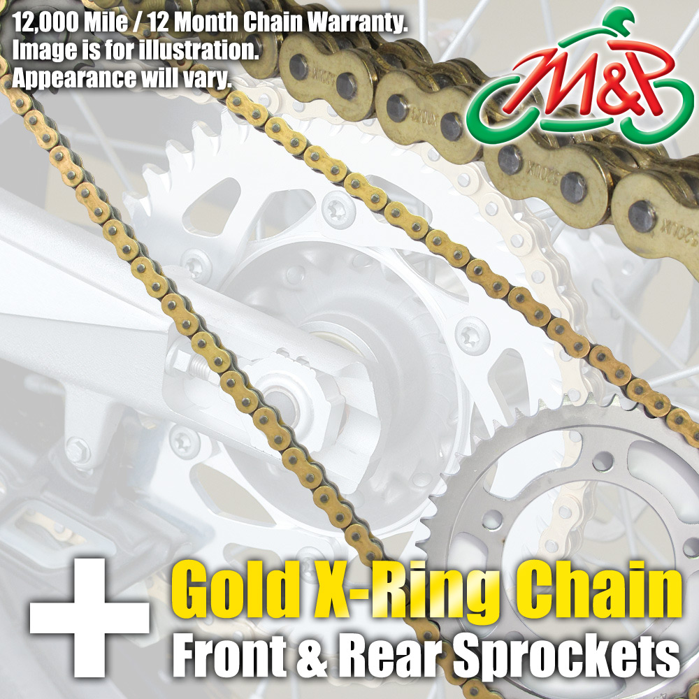 KTM 690 Duke R 2010 Gold XRing Chain and Sprocket Kit eBay