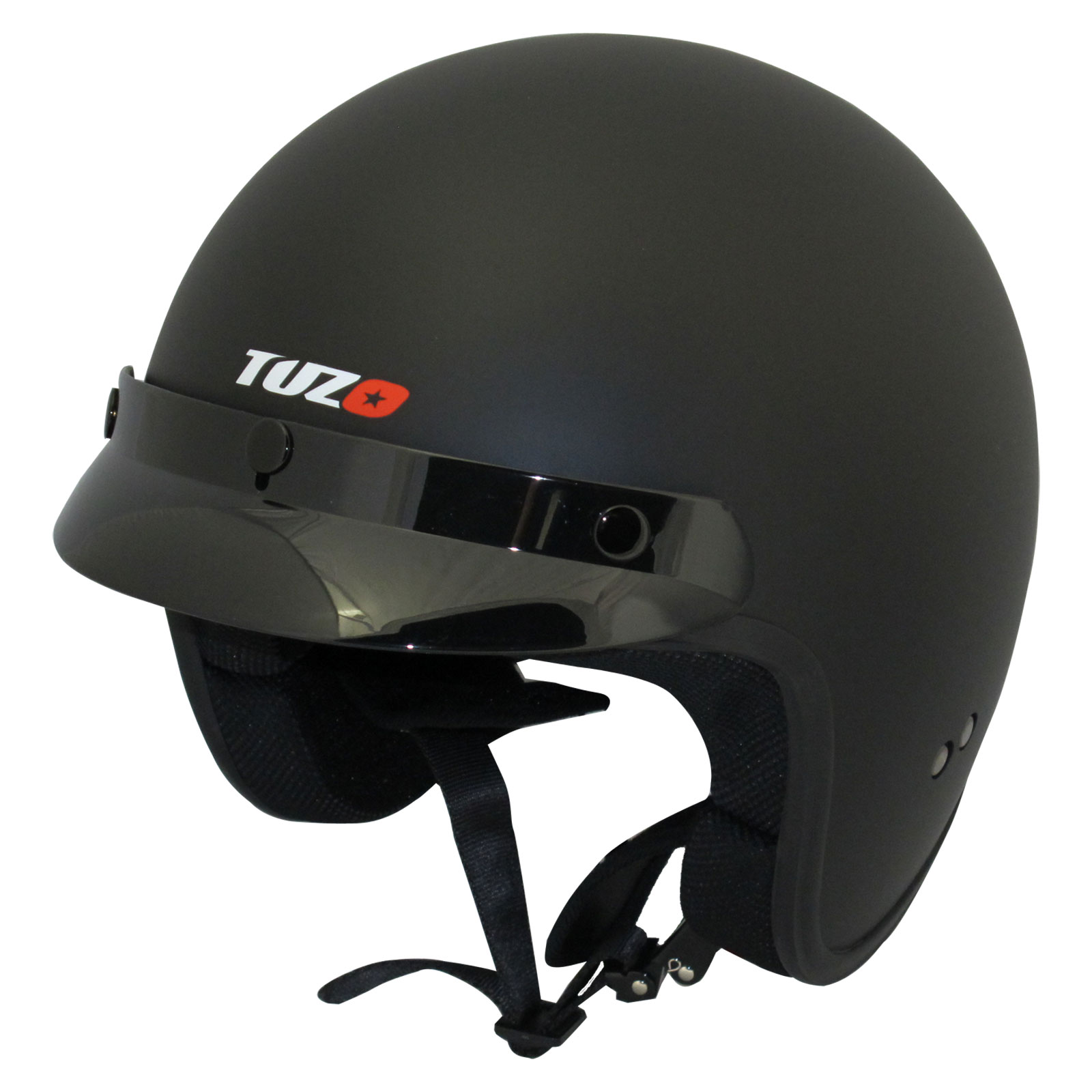 Tuzo Jet Open Face Motorcycle Scooter Motorbike Crash Helmet eBay