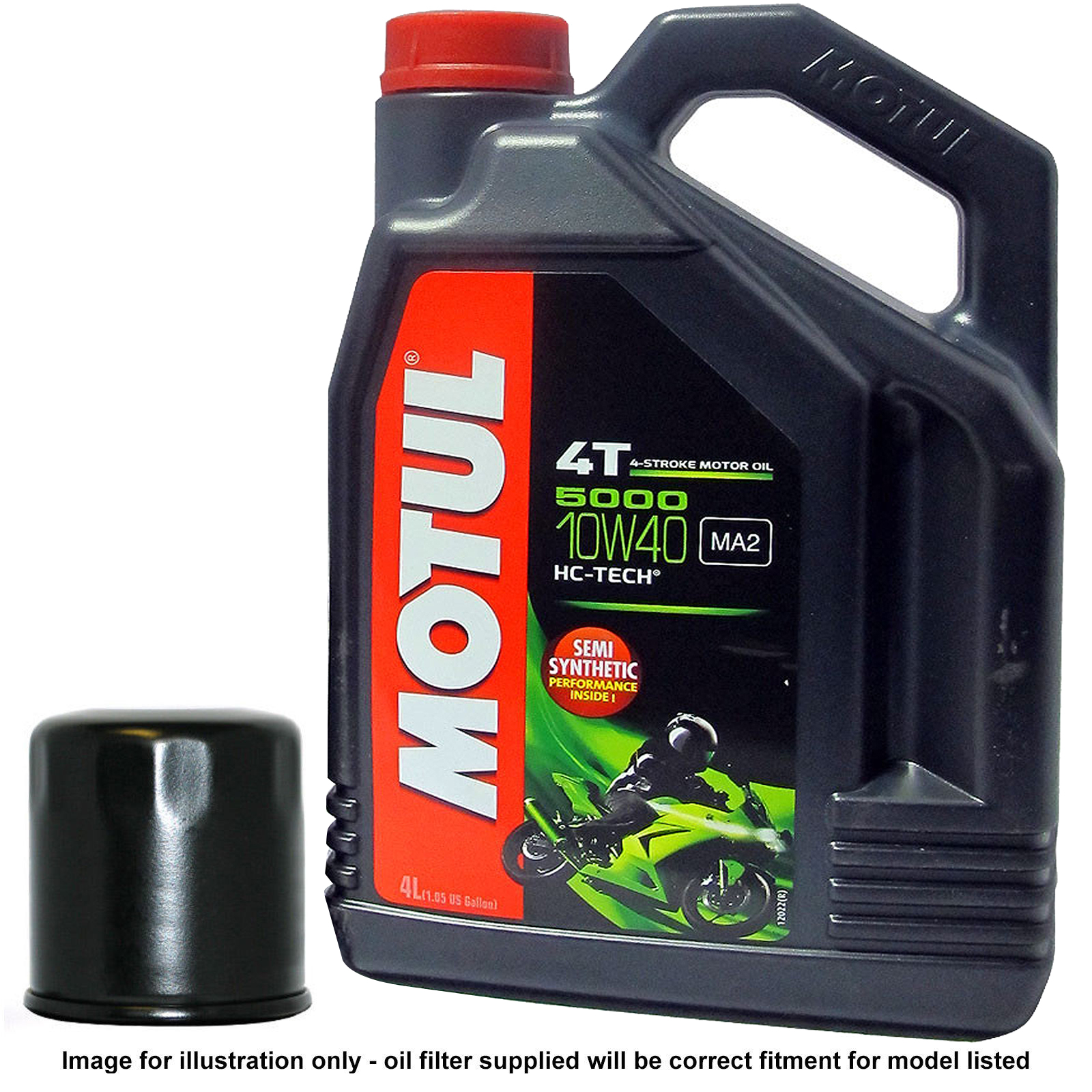 Yamaha MT07 700 MT07 2018 Motul 5000 Engine Oil And Filter Kit 4 Litres eBay