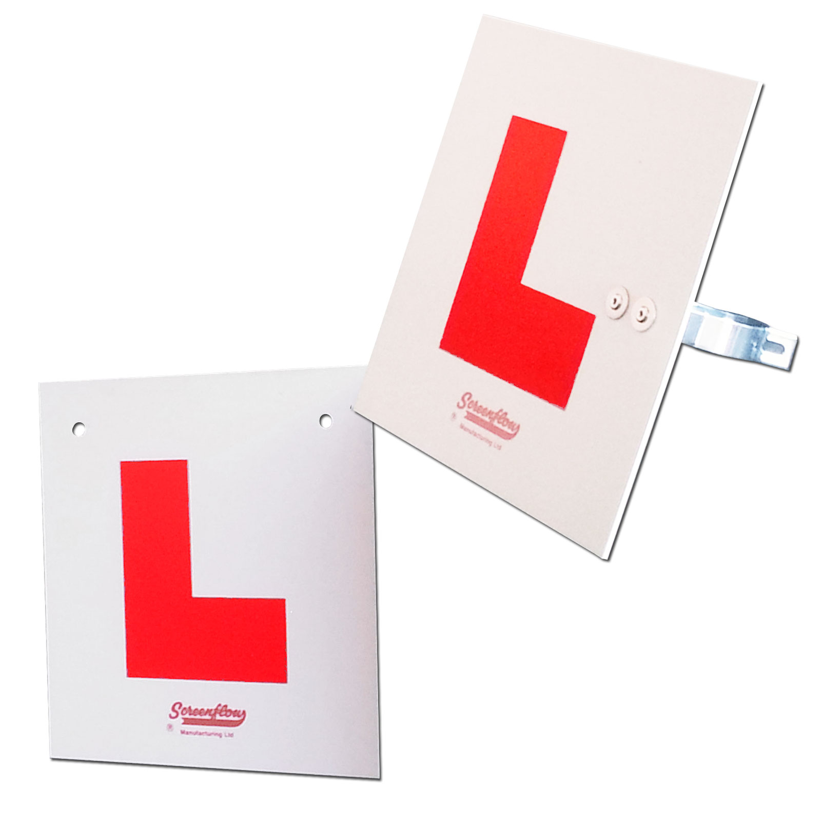 L Plates Moped Motorcycle Bike Scooter Complete Learner Screenflow L