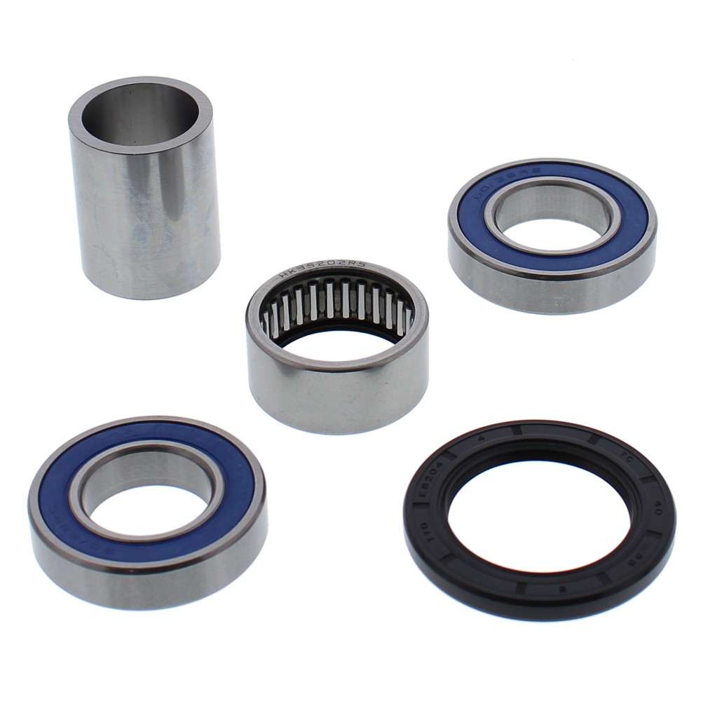All Balls Rear Wheel Bearing Kit 25-1242 For Honda VT, Suzuki, Yamaha Virago Motorcycles