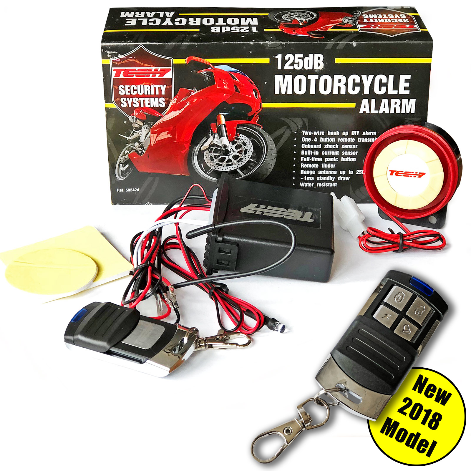 easy fit motorcycle alarm