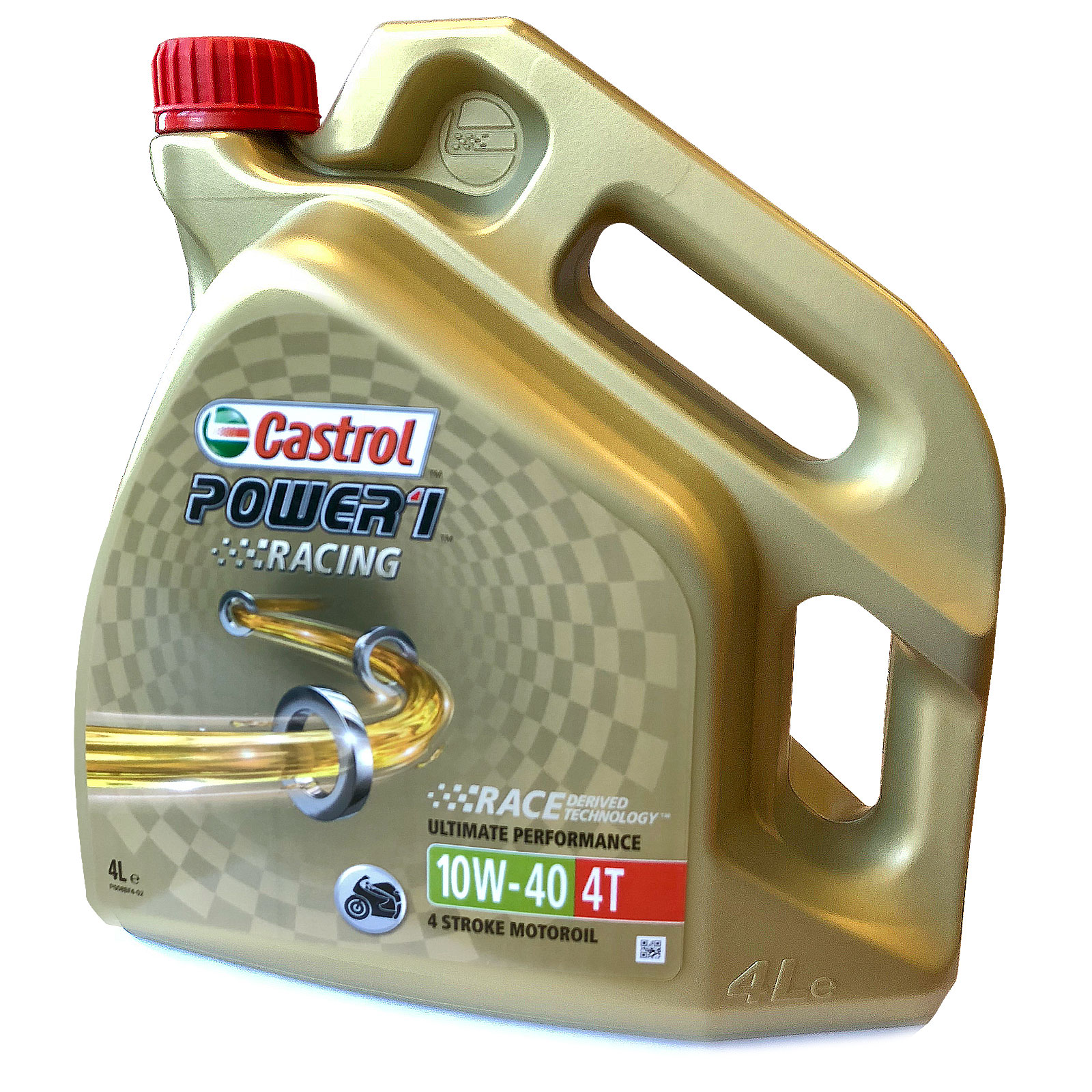 Castrol Power 1 Racing 4T 10W40 Motorcycle Motorbike Bike Engine Oil 4L ...