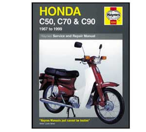 0324 Honda C50-90 1967-1999 Haynes Workshop Service Manual Book