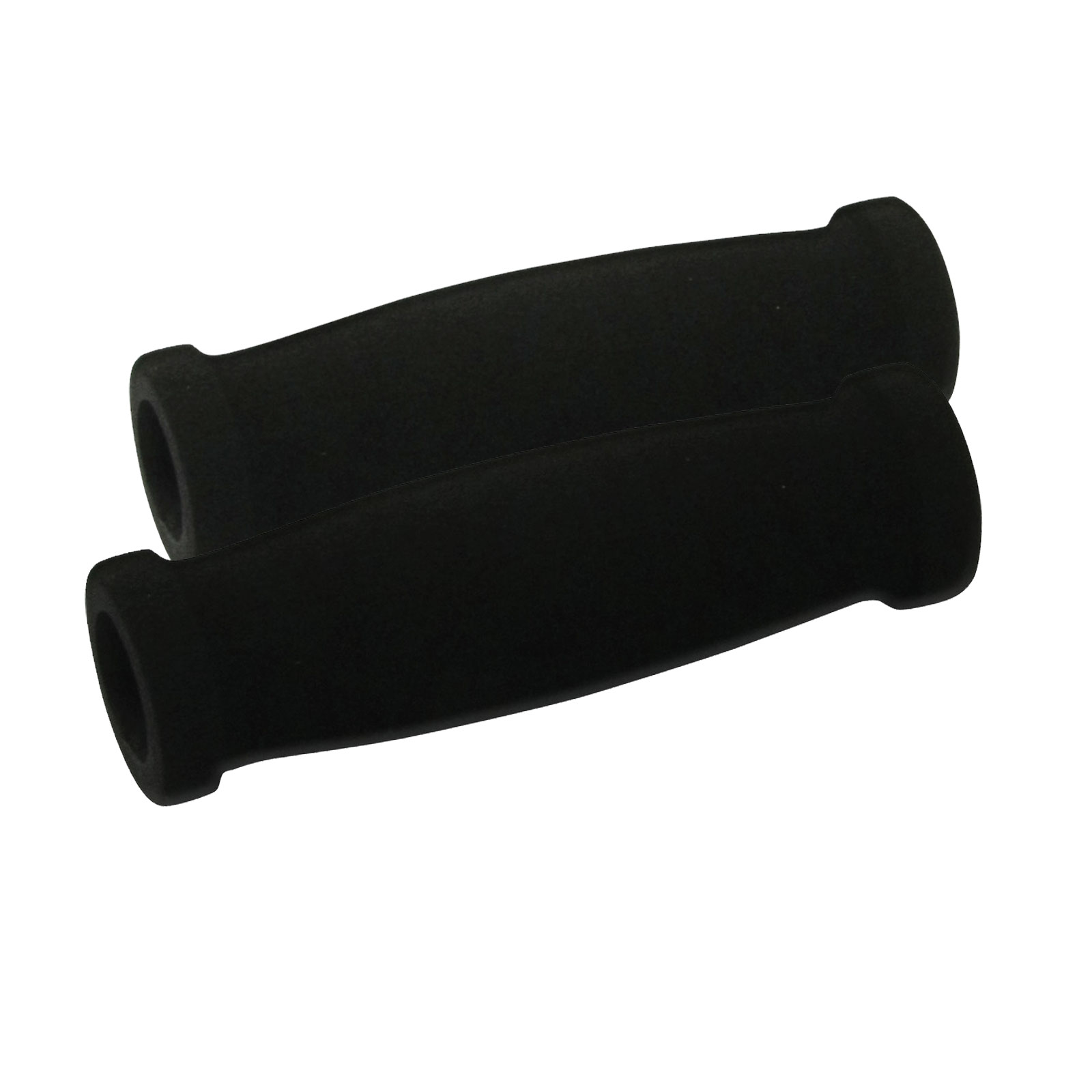 Motorcycle Motorbike Foam Sponge Handlebar Grips Black Universal 7/8