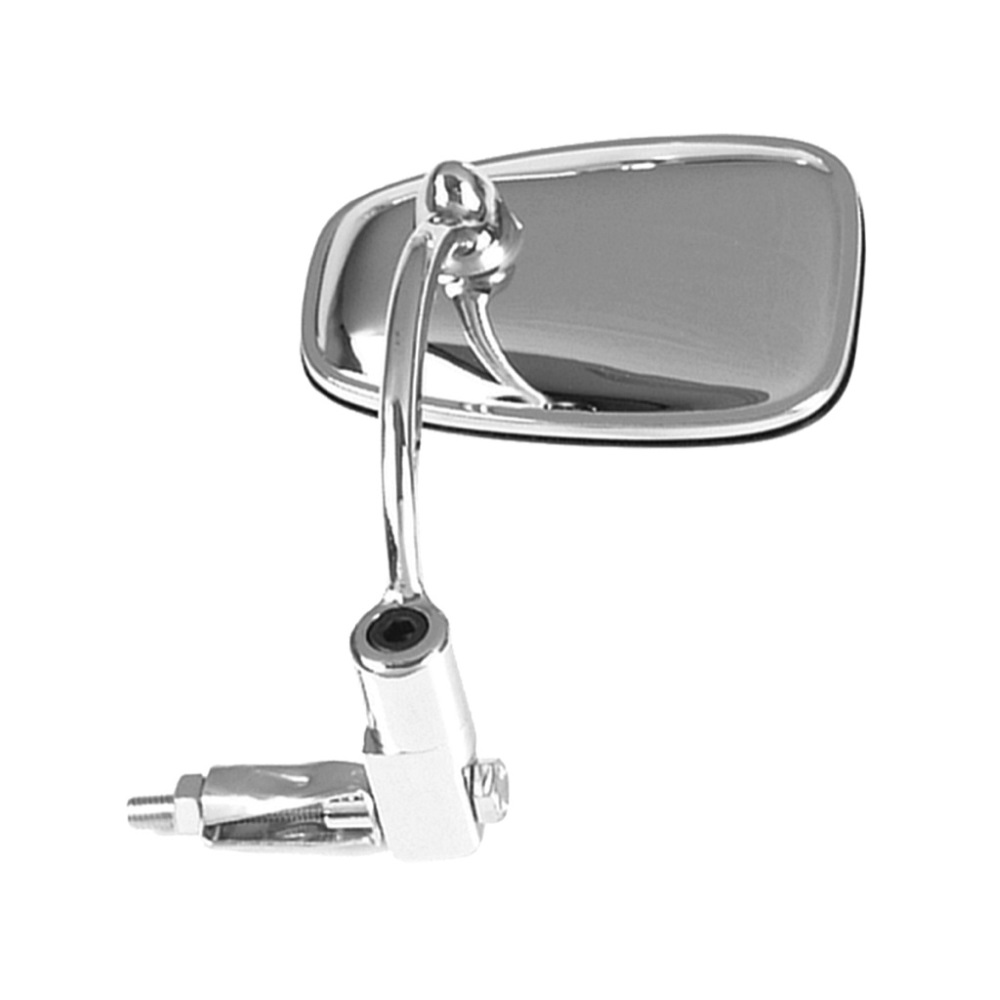 Motorcycle Handlebar Bar End Mirror Chrome (Single Unit) fits 7/8 22mm