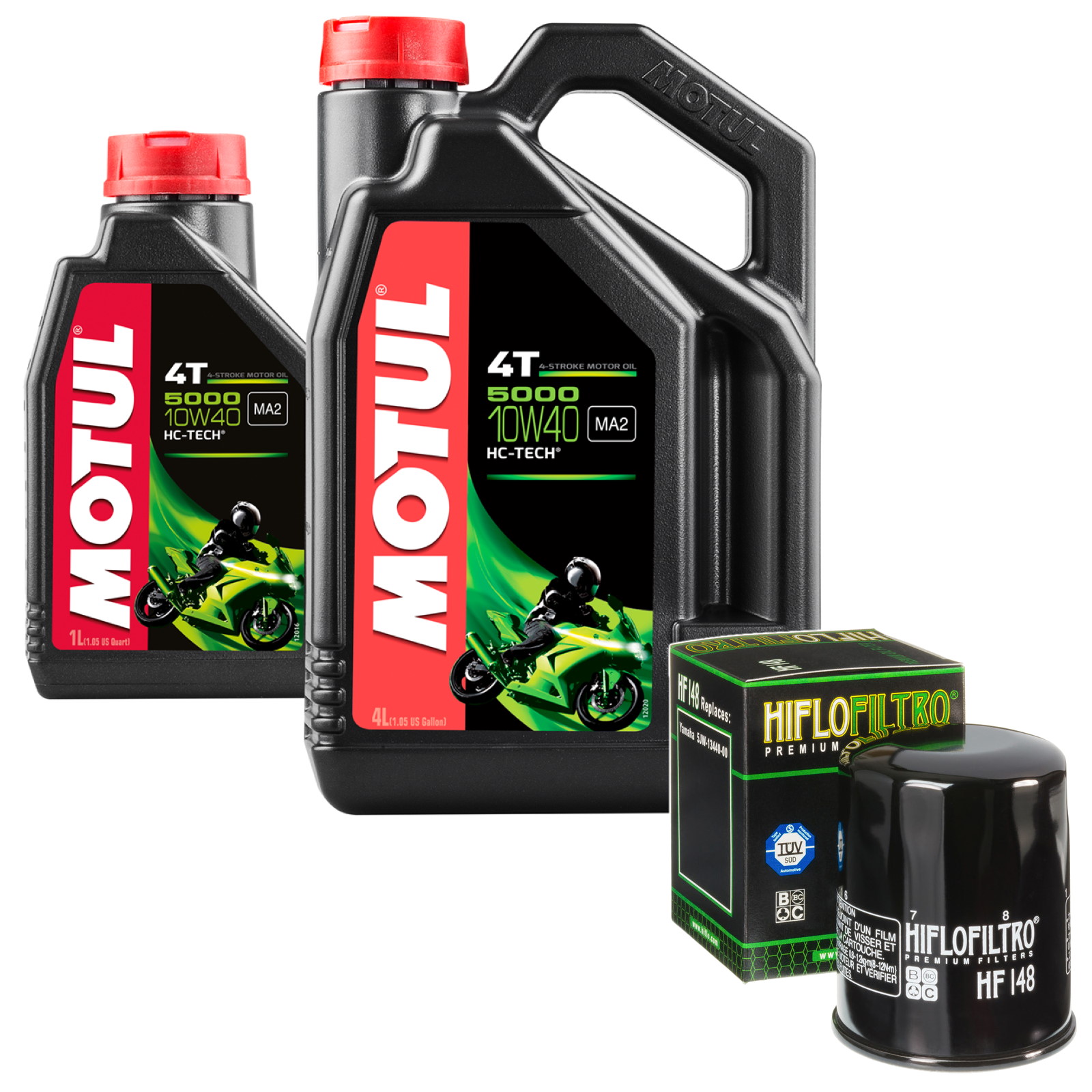 Yamaha FJR 1300 2005 Motul 5000 10w40 4T 5 Litre Oil & Filter Kit eBay