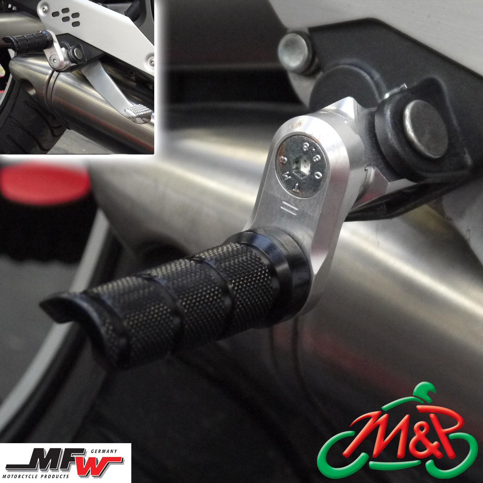 Honda VFR 800 X Crossrunner 2011 Vario 30mm Adjustable Front Footrests