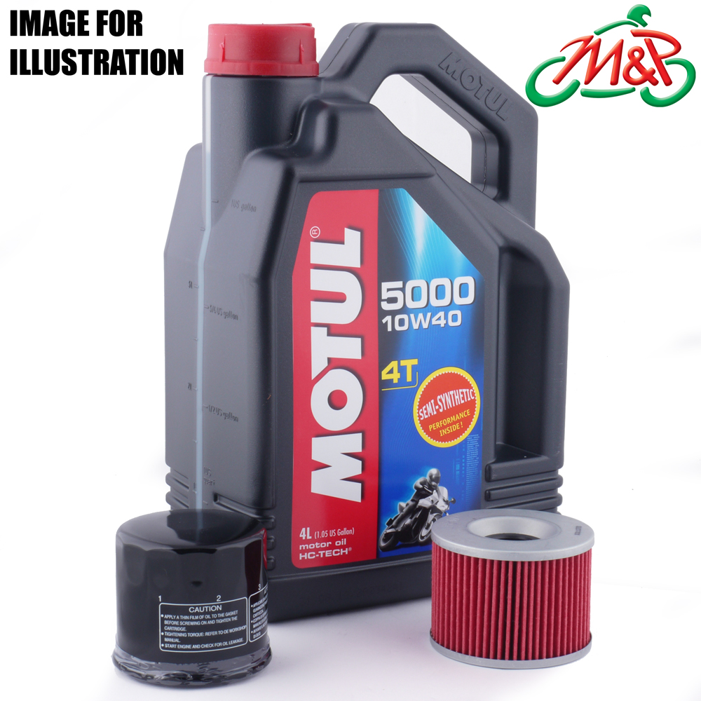 Yamaha YZFR6 2004 Motul 5000 Oil and Filter Kit eBay