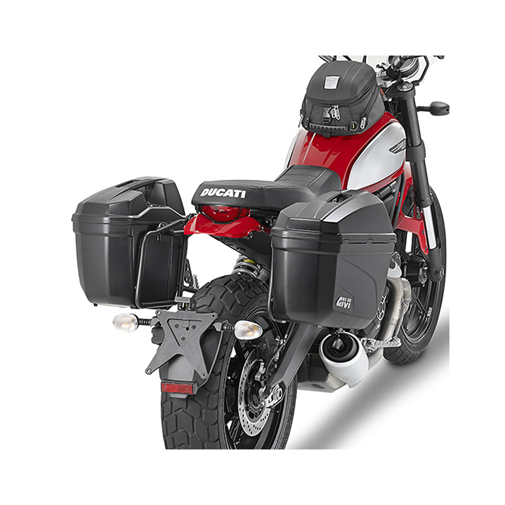 Ducati Scrambler 800 Givi Monokey Pannier Side Case Box Holders Frame ...