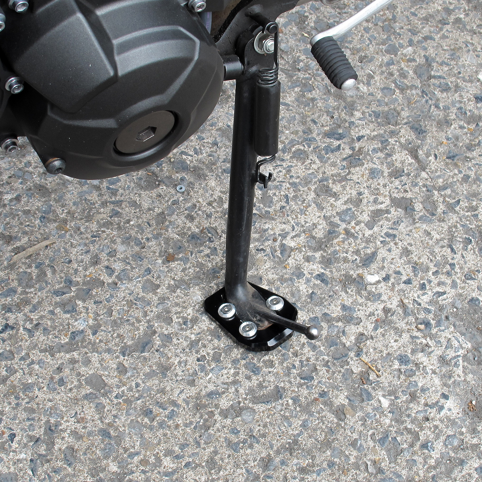 motorbike side stand shoe