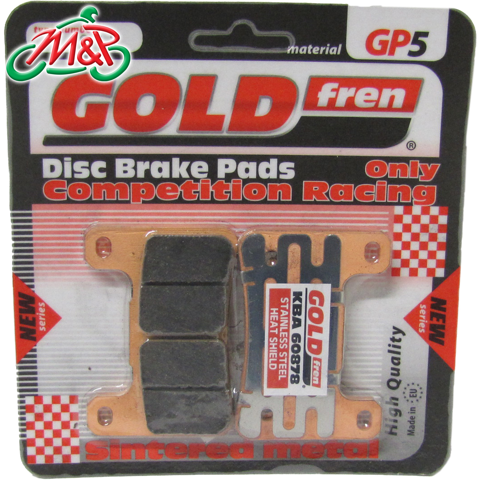 GSX-R 750 K4 K5 K6 K7 K8 K9 L/C EFI 2009 Goldfren Front GP-5 Disc Brake