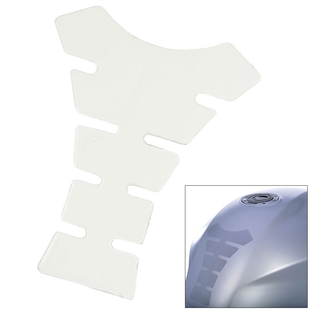New Self Adhesive Motorcycle Spine Style Petrol Fuel Tank Pad Protector
