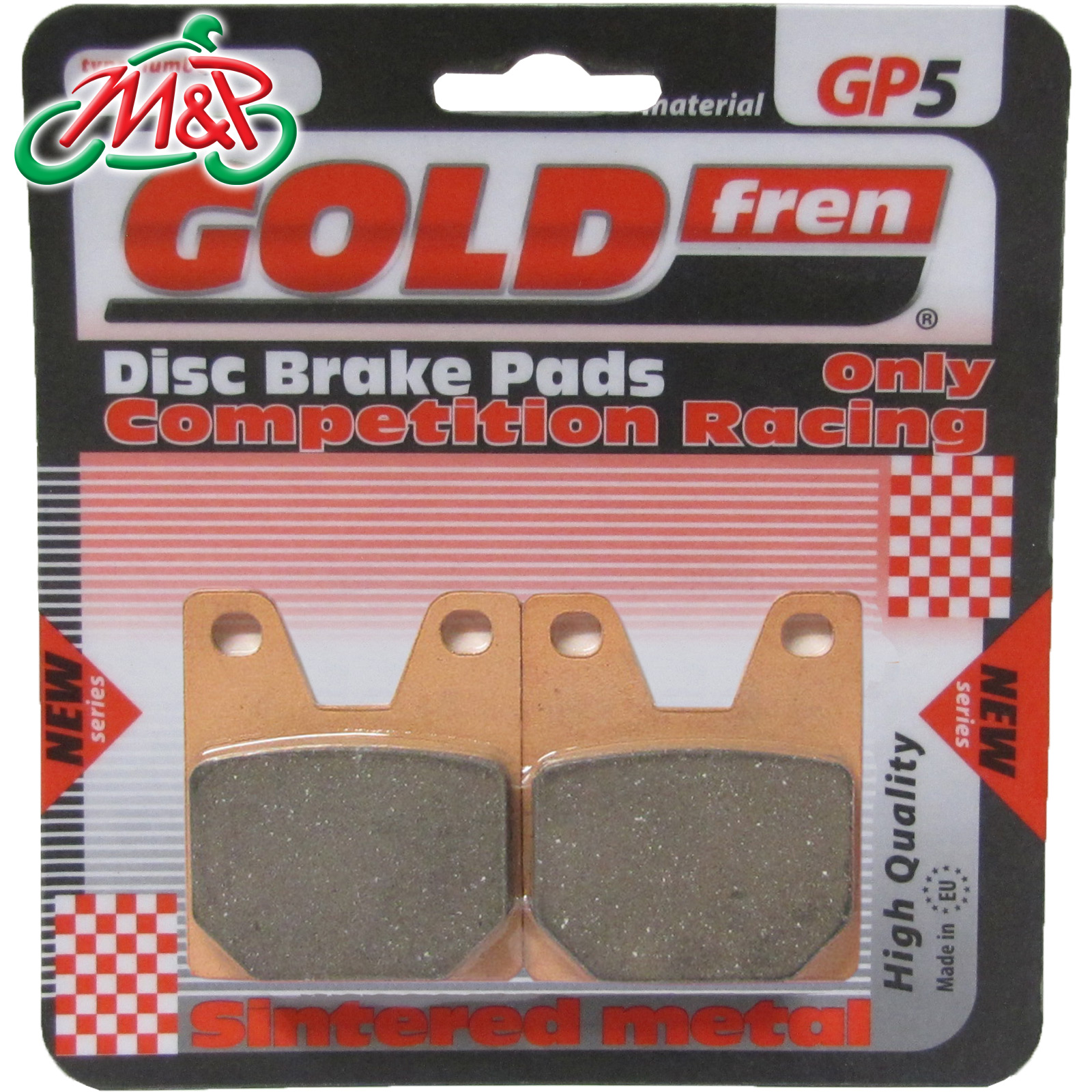 Yamaha YZF R1 1000cc 4XV1 4XV7 1998 Goldfren Rear GP5 Disc Brake Pads
