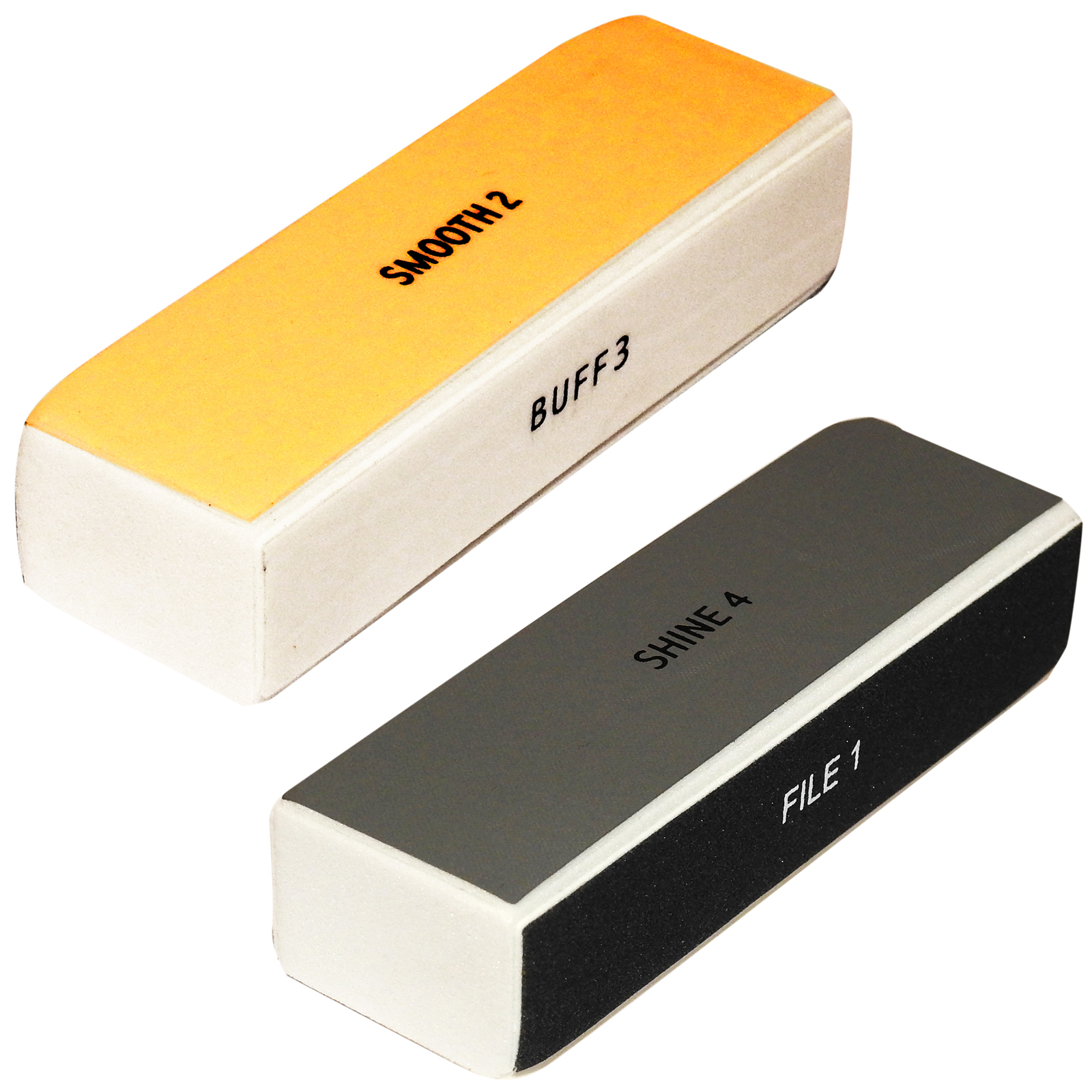 Innovate Smoothing Block Twin Pack 2 x Foam 4 Sided Nail Polishing