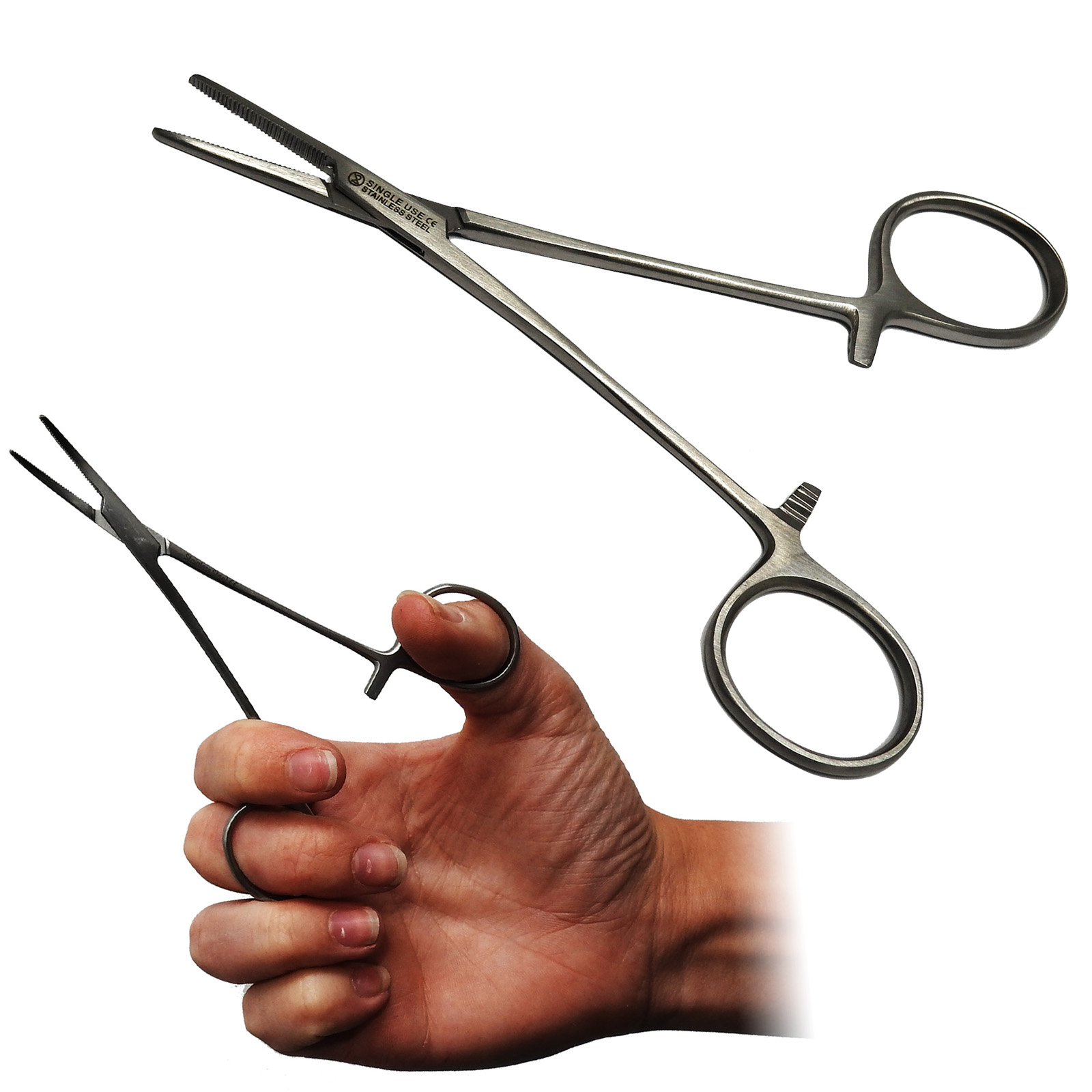 Surgimax Micro Mosquito Straight Tip Artery Haemostatic Locking Clamp