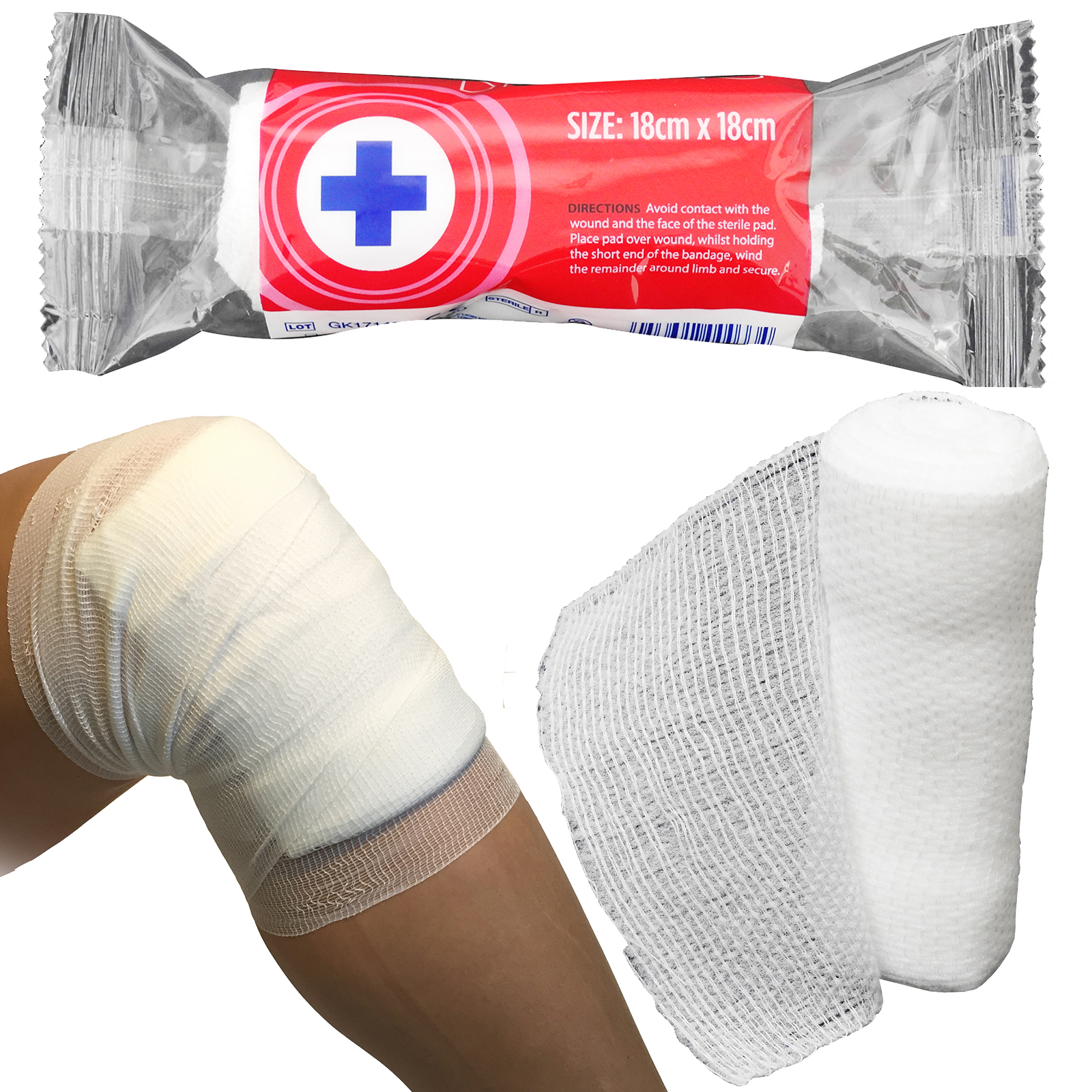 bandage dressing first aid