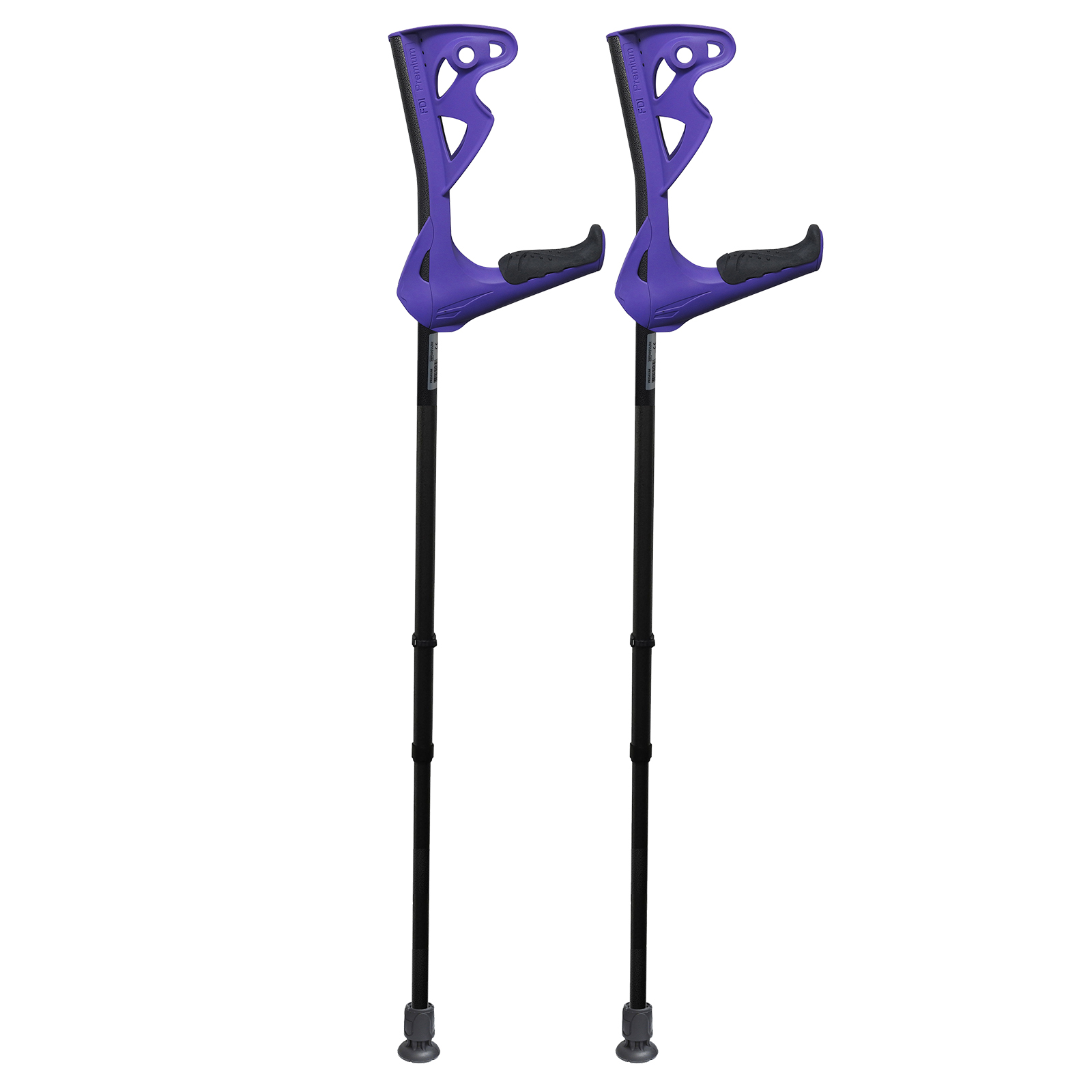 FDI Premium Height Adjustable Lightweight Elbow Forearm Walking