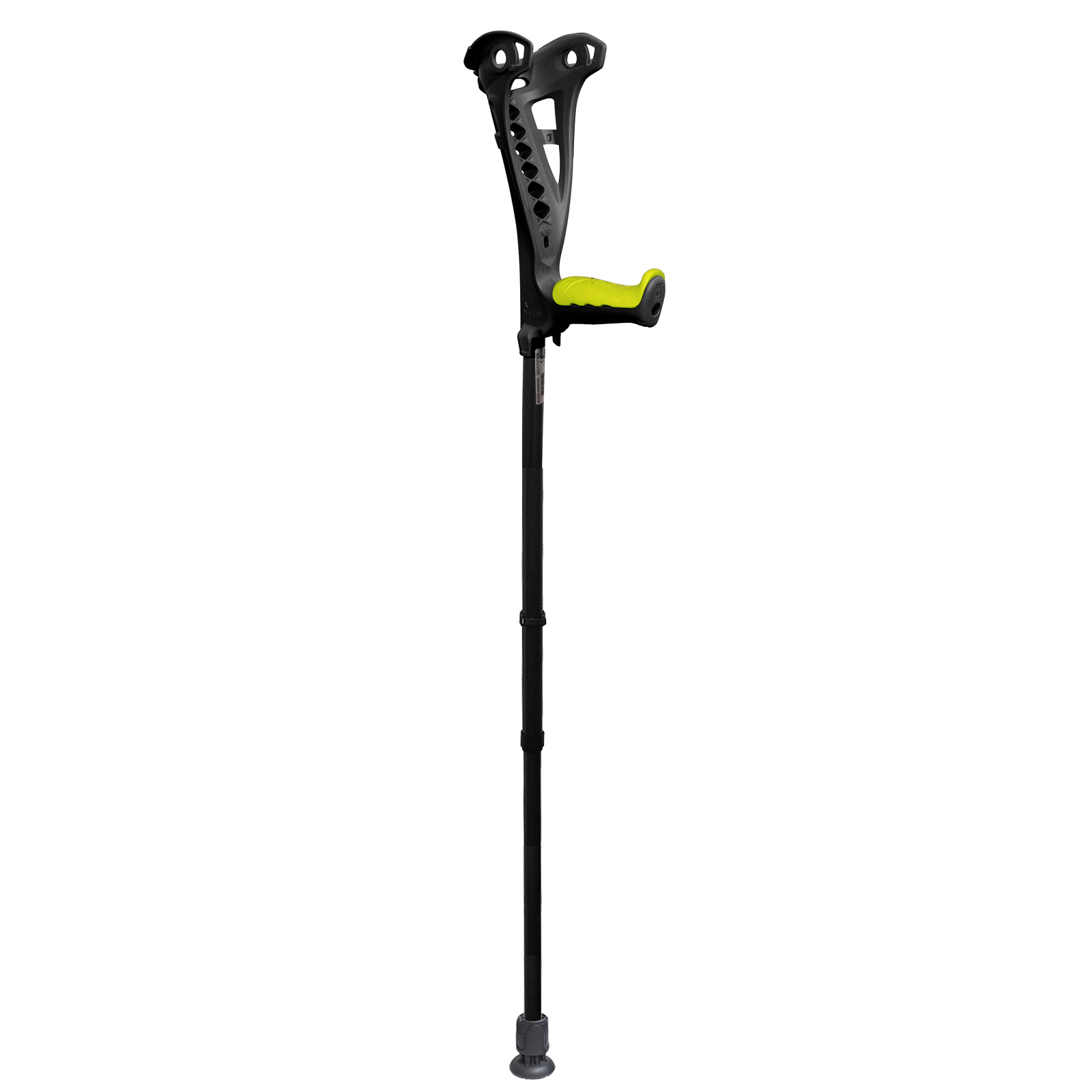 FDI Access Comfort Forearm Adjustable Single Crutch Walking Stick, 6