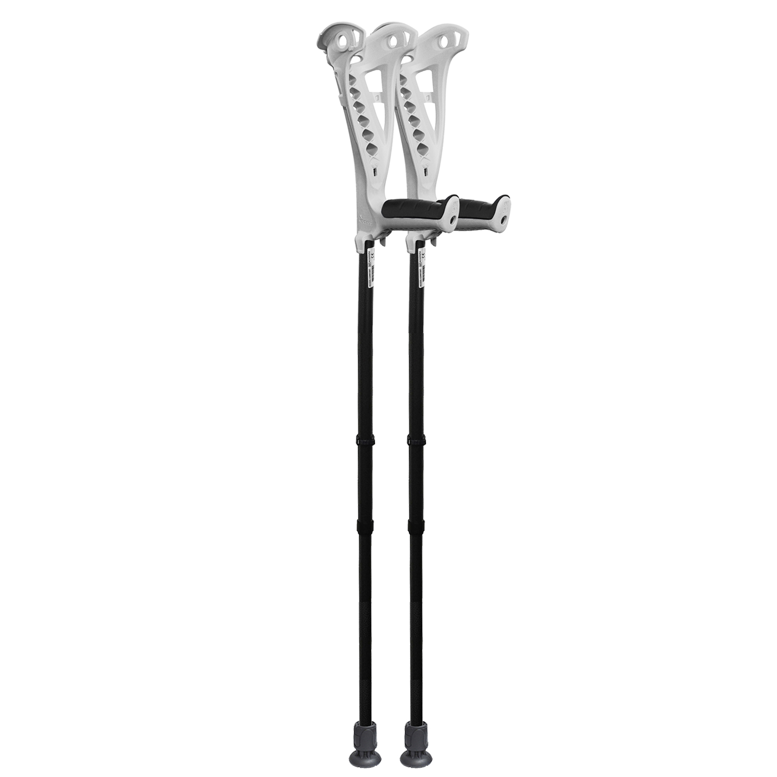 FDI Knee Rehab Kit, Premium White Crutches Pair + 1 Neoprene Knee Support Sleeve eBay