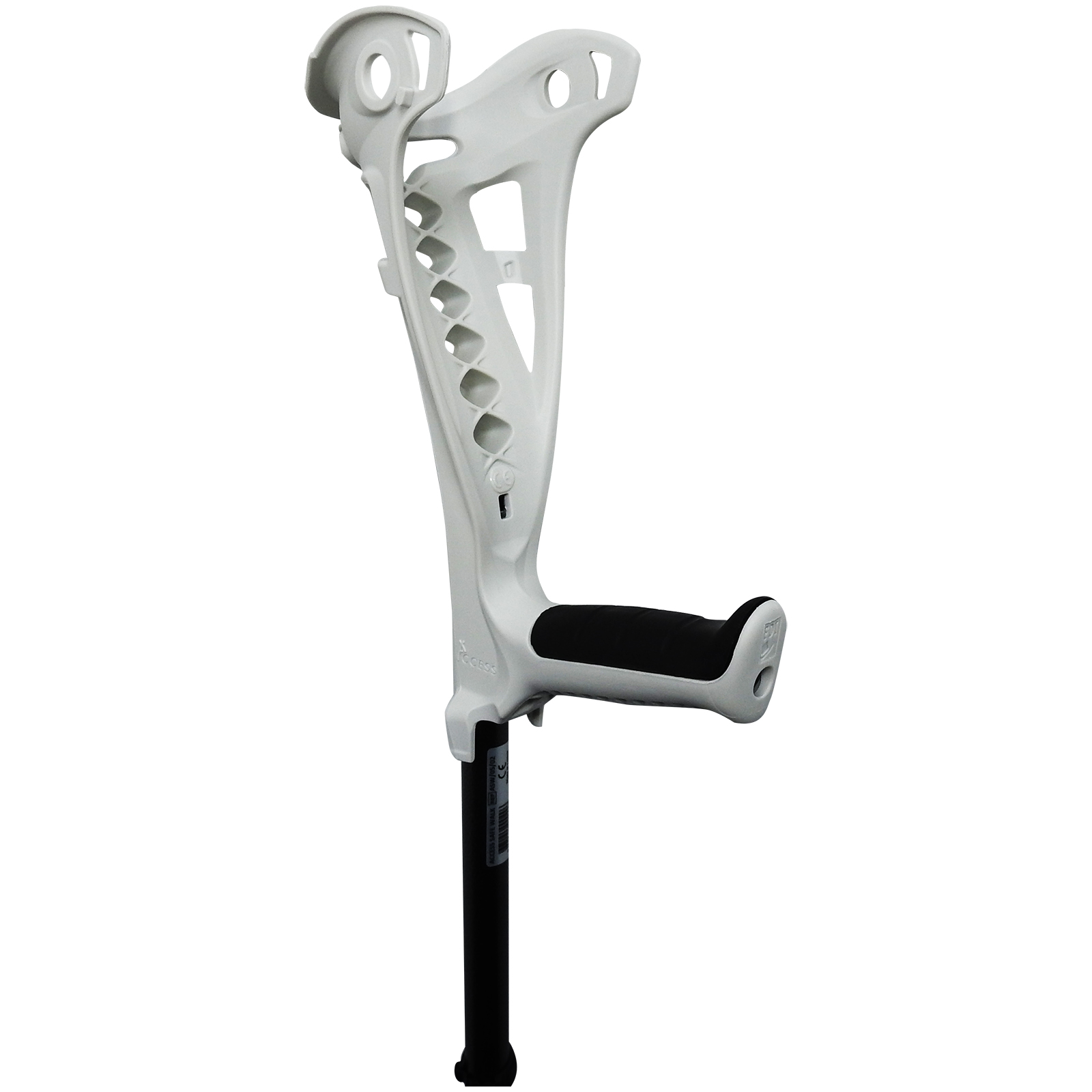 FDI Knee Rehab Kit, Premium White Crutches Pair + 1 Neoprene Knee ...