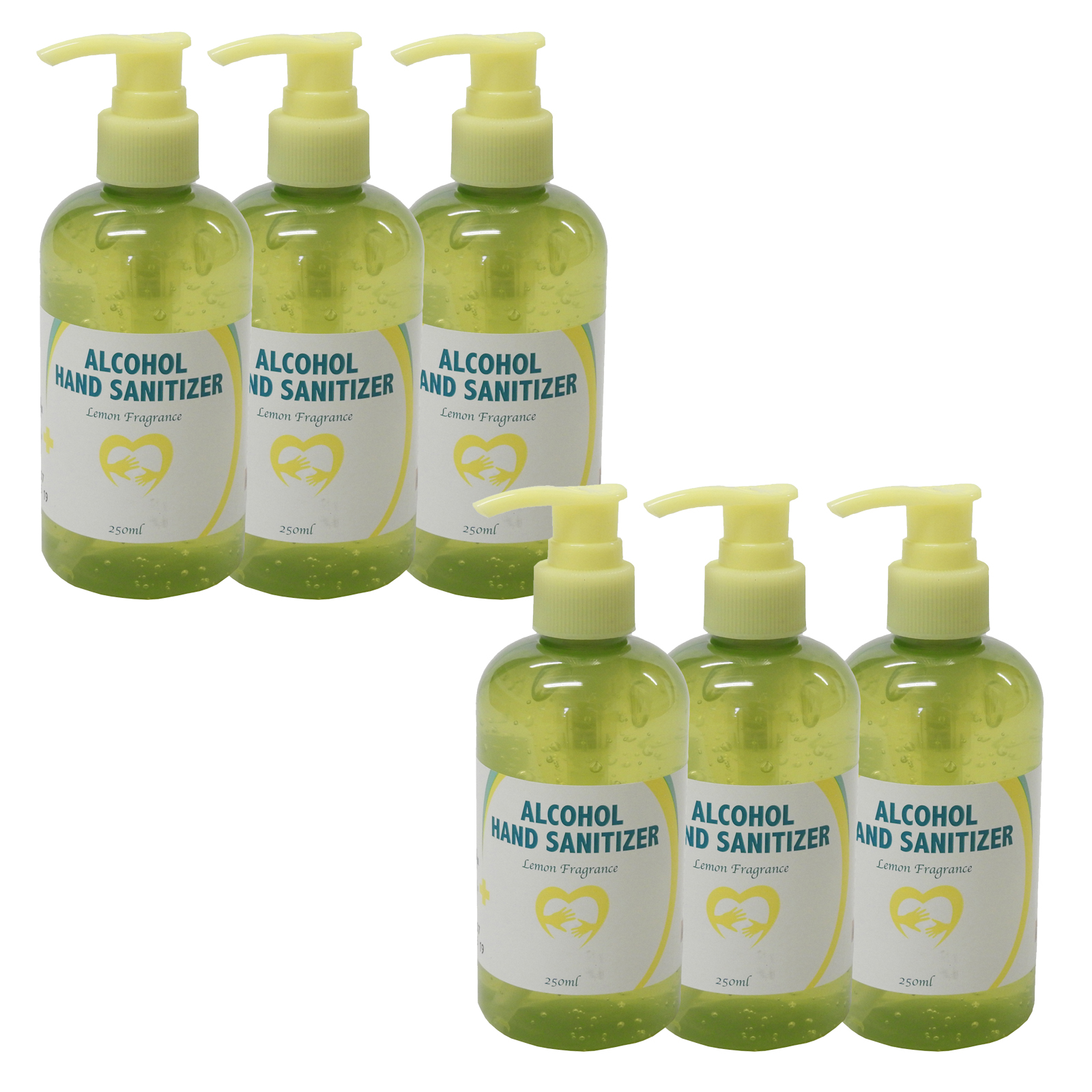 CMS Medical Lemon Fragranced Cleansing Alcohol Hand Sanitizer Gel Pump