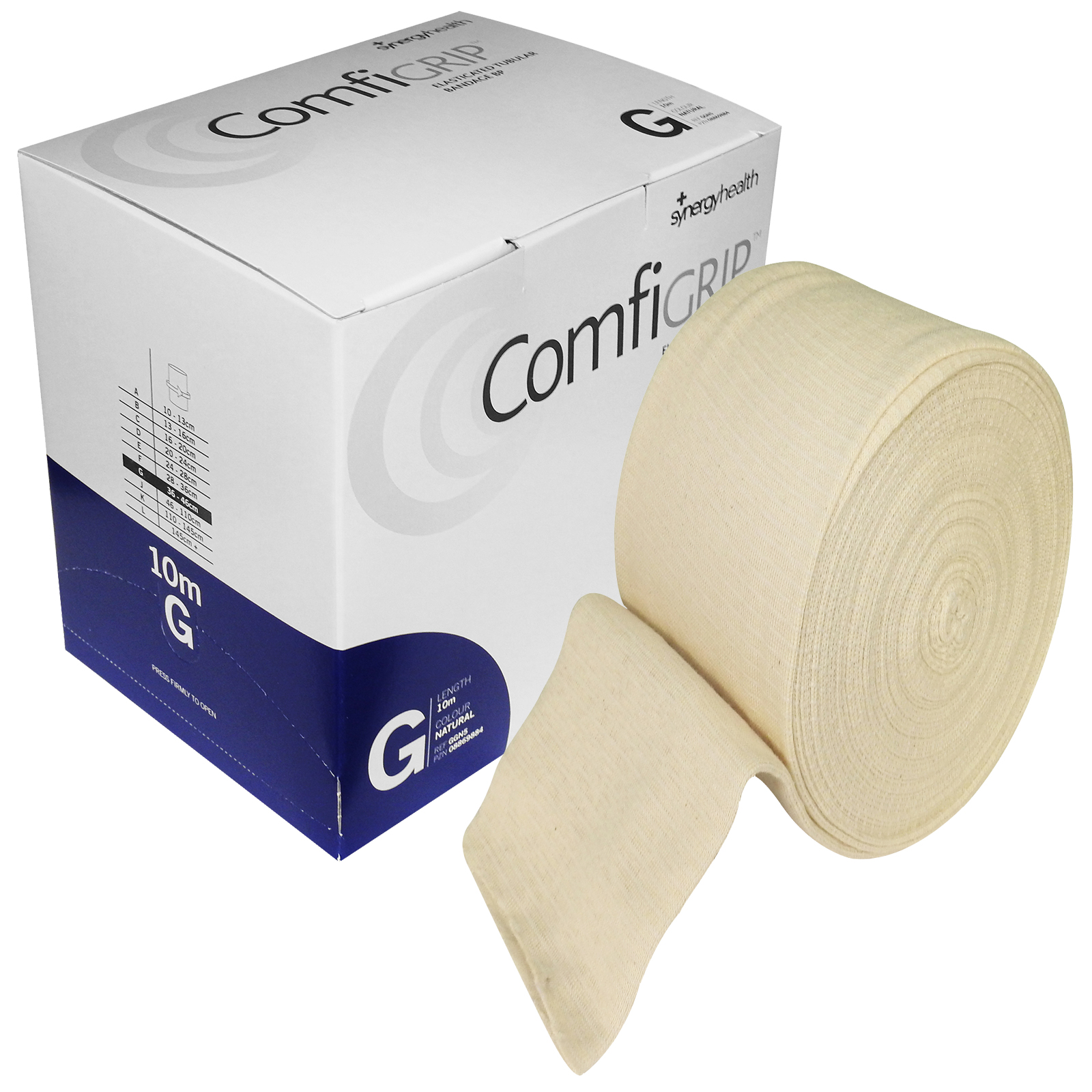 Comfigrip Large Size G Compression Tubular Stretch Support Bandage 12cm
