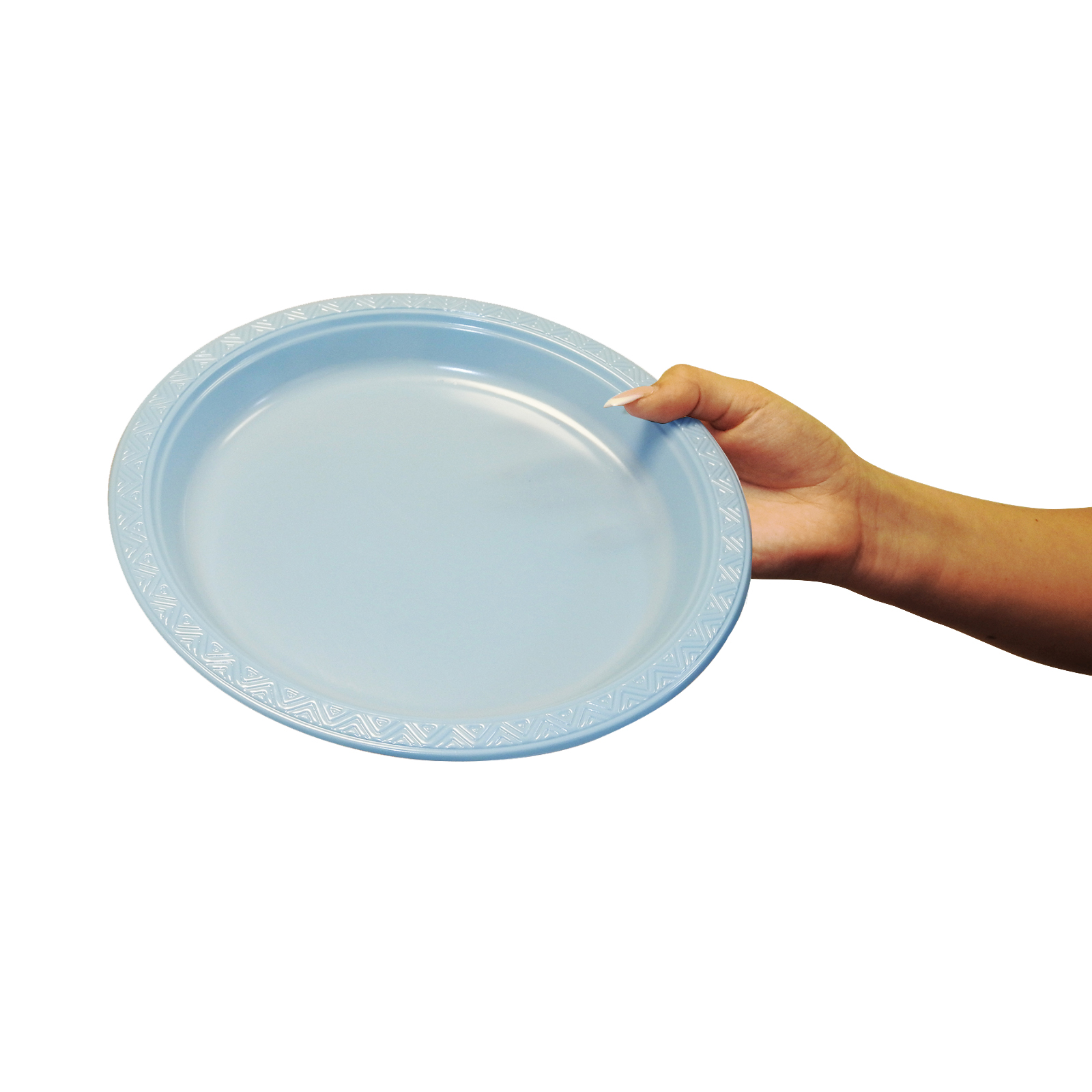 Essential Thermoformed Reusable Plastic Party BBQ Plates Bowls Serving