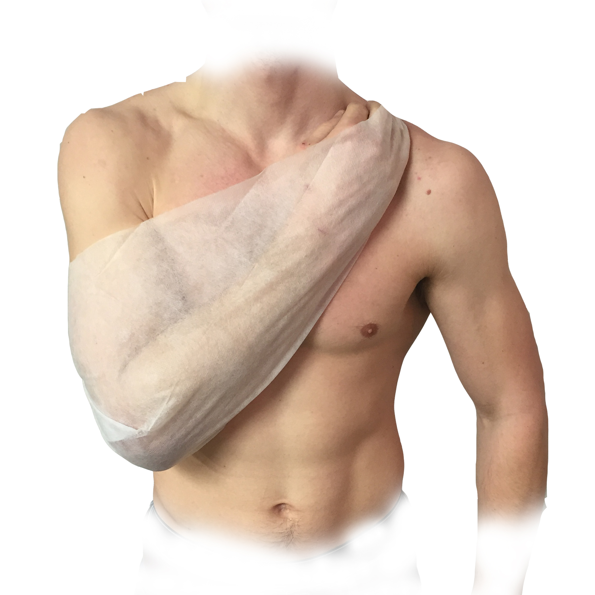 c m s medical quality first aid non woven triangular arm shoulder